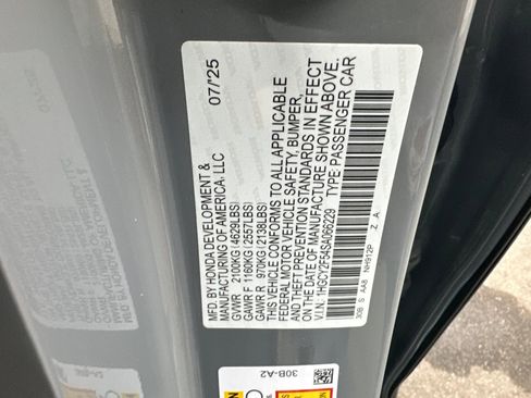 Certified 2025 Honda Accord Sport image 27