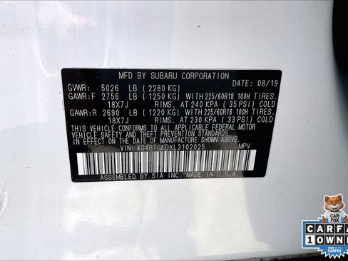 Used 2020 Subaru Outback Onyx Edition XT AWD/4WD image 32