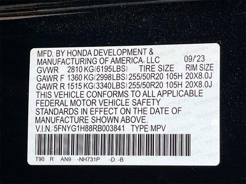 Used 2024 Honda Pilot Elite image 34