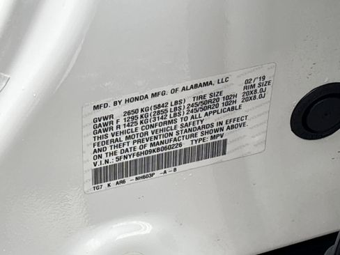 Used 2019 Honda Pilot Elite image 20