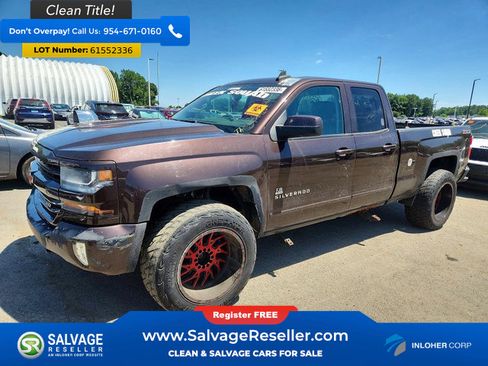 Used 2016 Chevrolet Silverado 1500 LT w/ All Star Edition AWD/4WD image 1