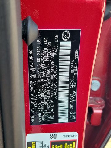 Used 2024 Lexus ES 350 w/ Technology Package FWD image 32