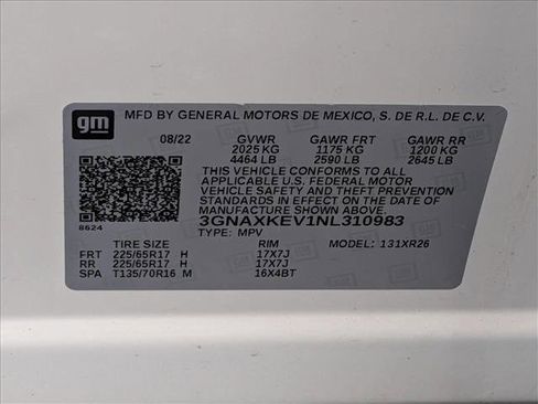 Used 2022 Chevrolet Equinox LT image 27