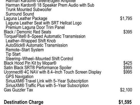 Used 2022 Dodge Challenger SRT Super Stock image 35