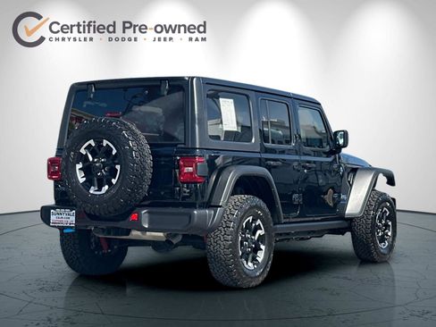 Certified 2025 Jeep Wrangler Unlimited Rubicon 4xe w/ Convenience Group AWD/4WD image 4