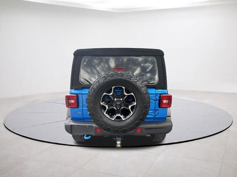 Certified 2022 Jeep Wrangler Unlimited Rubicon 4xe w/ Steel Bumper Group image 4