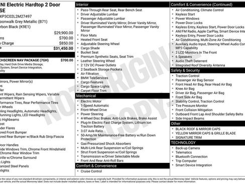 Used 2020 MINI Cooper SE w/ 6.5" Touchscreen Package image 42