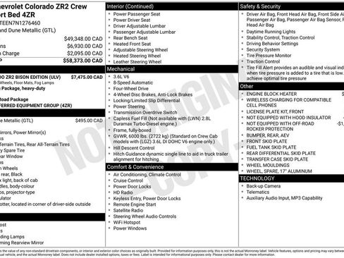 Used 2022 Chevrolet Colorado ZR2 w/ Colorado ZR2 Bison Edition AWD/4WD image 2