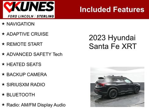 Used 2023 Hyundai Santa Fe XRT w/ Cargo Package AWD/4WD image 2