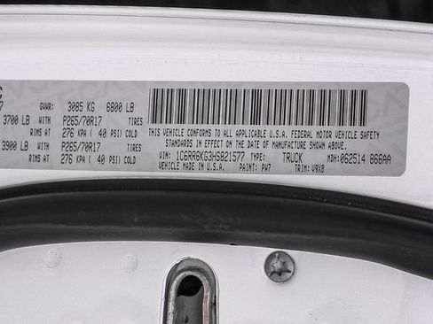 Used 2017 RAM 1500 Tradesman w/ Popular Equipment Group RWD image 52