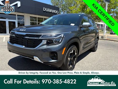 Certified 2025 Kia Seltos EX w/ EX Sunroof Package AWD/4WD image 1
