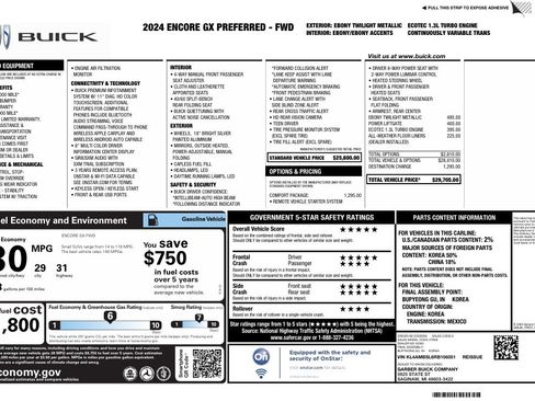 Used 2024 Buick Encore GX Preferred w/ Comfort Package FWD image 36