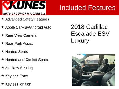 Used 2018 Cadillac Escalade ESV Luxury