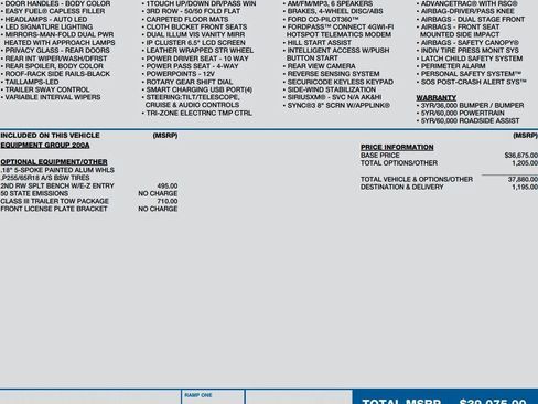 Used 2020 Ford Explorer XLT w/ Class III Trailer Tow Package image 2