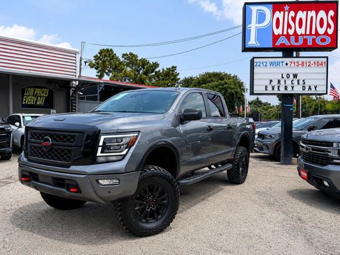 Used 2021 Nissan Titan PRO-4X w/ Pro-4x Utility Package AWD/4WD image 1