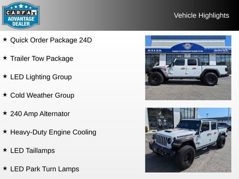 Used 2021 Jeep Gladiator Mojave w/ LED Lighting Group AWD/4WD image 4