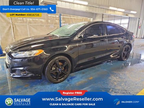 Used 2016 Ford Fusion SE w/ Equipment Group 202A FWD image 1