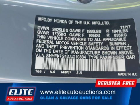 Used 2018 Honda Civic Sport image 18