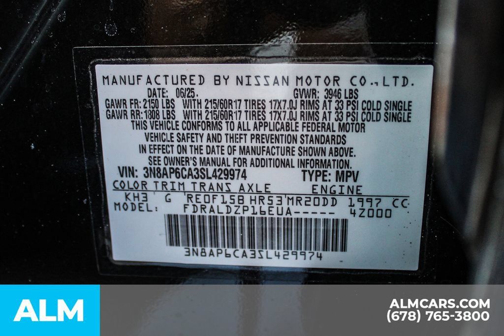 Used 2025 Nissan Kicks SV FWD image 35