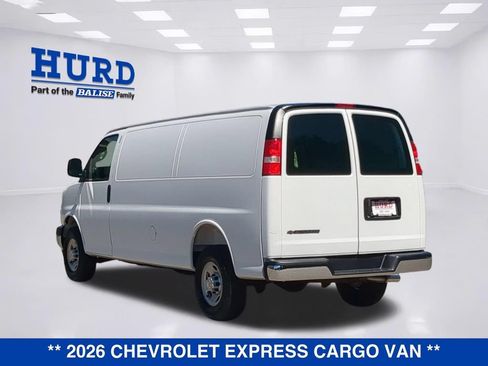 New 2026 Chevrolet Express 2500 Extended w/ Chrome Appearance Package RWD image 6