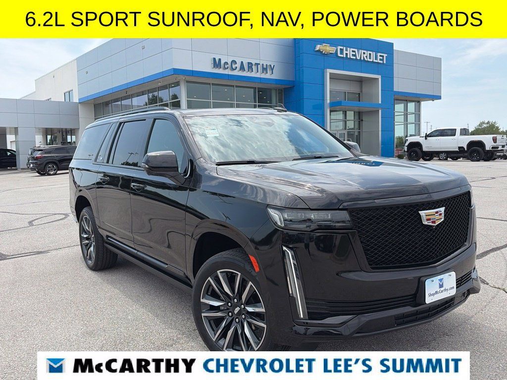Used 2023 Cadillac Escalade ESV Sport w/ Touring Package AWD/4WD image 1