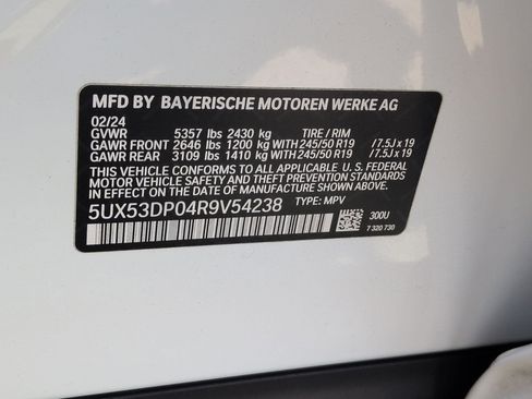 Used 2024 BMW X3 xDrive30i w/ Premium Package image 32