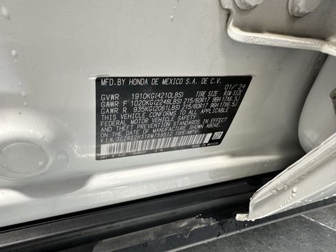 Certified 2024 Honda HR-V LX image 16