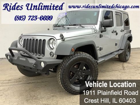 Used 2016 Jeep Wrangler Unlimited Sport w/ Quick Order Package 24S AWD/4WD image 2