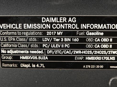 Used 2017 Mercedes-Benz S 550 Sedan w/ Sport Package w/ Sport Package image 72