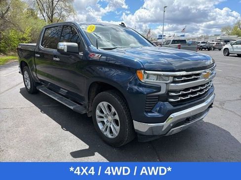 Used 2022 Chevrolet Silverado 1500 LTZ w/ Technology Package AWD/4WD image 2