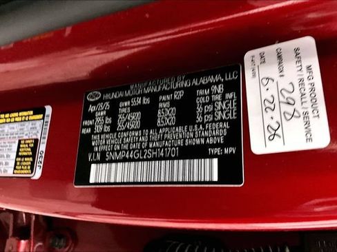 Used 2025 Hyundai Santa Fe Limited FWD image 40