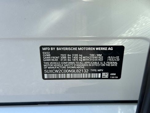Used 2022 BMW X7 xDrive40i w/ Premium Package AWD/4WD image 42
