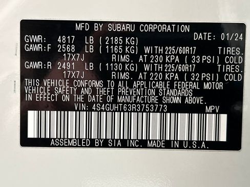 Used 2024 Subaru Crosstrek 2.5i Wilderness image 33