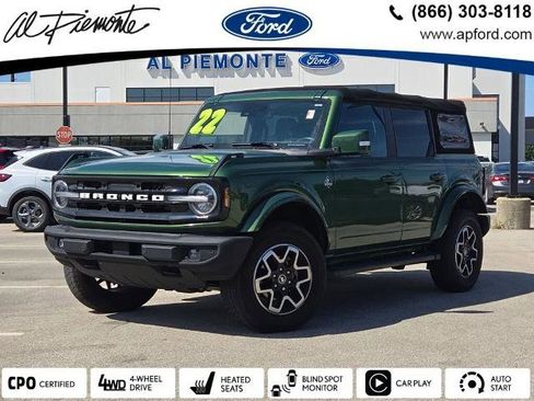 Certified 2022 Ford Bronco Outer Banks image 1