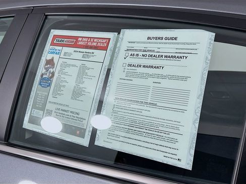 Certified 2024 Nissan Sentra SV w/ All-Weather Package FWD image 13