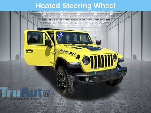 Used 2023 Jeep Wrangler Unlimited Rubicon 4xe w/ Steel Bumper Group AWD/4WD image 10