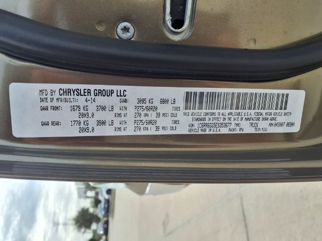 Used 2014 RAM 1500 Lone Star RWD image 9