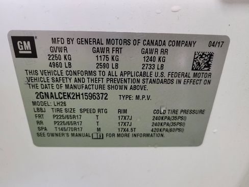 Used 2017 Chevrolet Equinox LT w/ Convenience Package FWD image 33