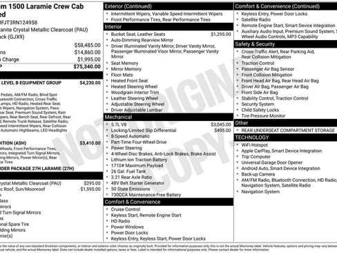 Certified 2024 RAM 1500 Laramie AWD/4WD image 6