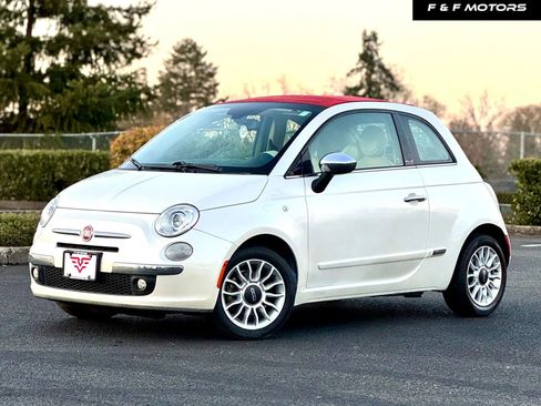 Used 2013 FIAT 500 Lounge w/ Luxury Leather Pkg image 1