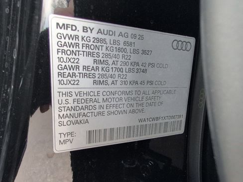 New 2026 Audi SQ8 Prestige image 41