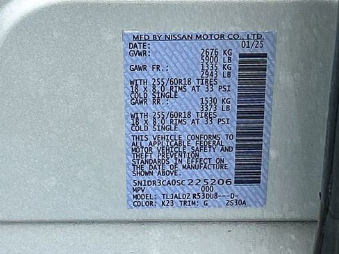 Certified 2025 Nissan Pathfinder SL FWD image 33