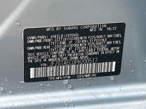 Used 2023 Subaru Crosstrek 2.0i Premium AWD/4WD image 32
