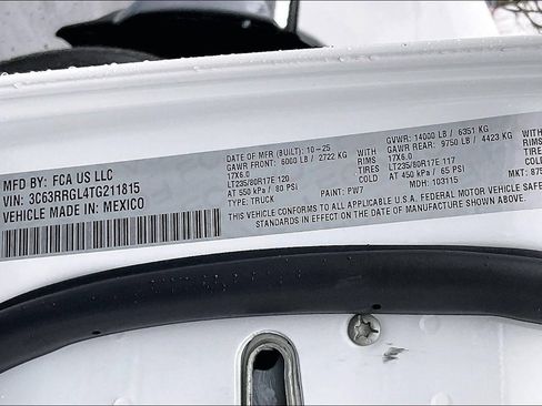 New 2026 RAM 3500 Tradesman AWD/4WD image 14