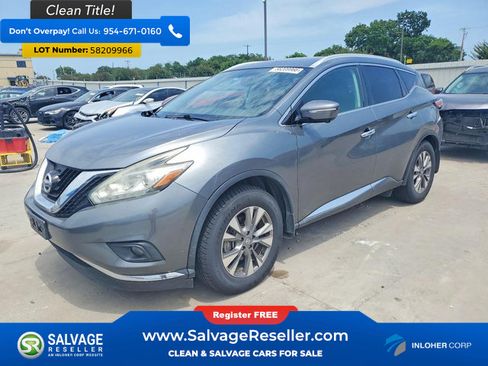 Used 2015 Nissan Murano SL w/ SL Technology Package AWD/4WD image 1