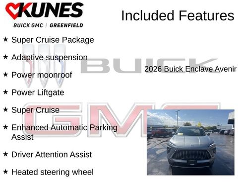 New 2026 Buick Enclave Avenir w/ Super Cruise Package image 3