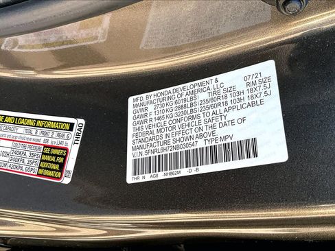 Used 2022 Honda Odyssey EX-L image 37