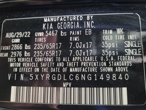 Used 2022 Kia Sorento LX AWD/4WD image 33