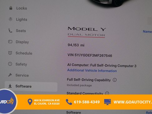 Used 2021 Tesla Model Y Performance AWD/4WD image 3