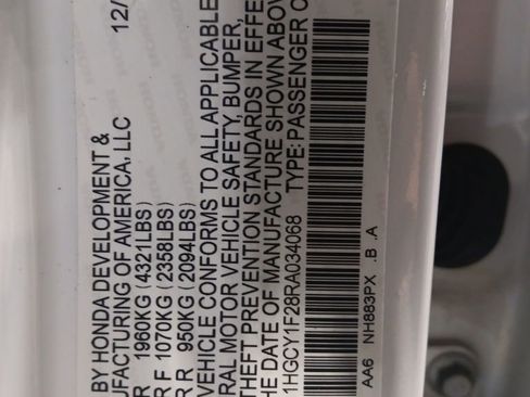 Used 2024 Honda Accord LX image 10
